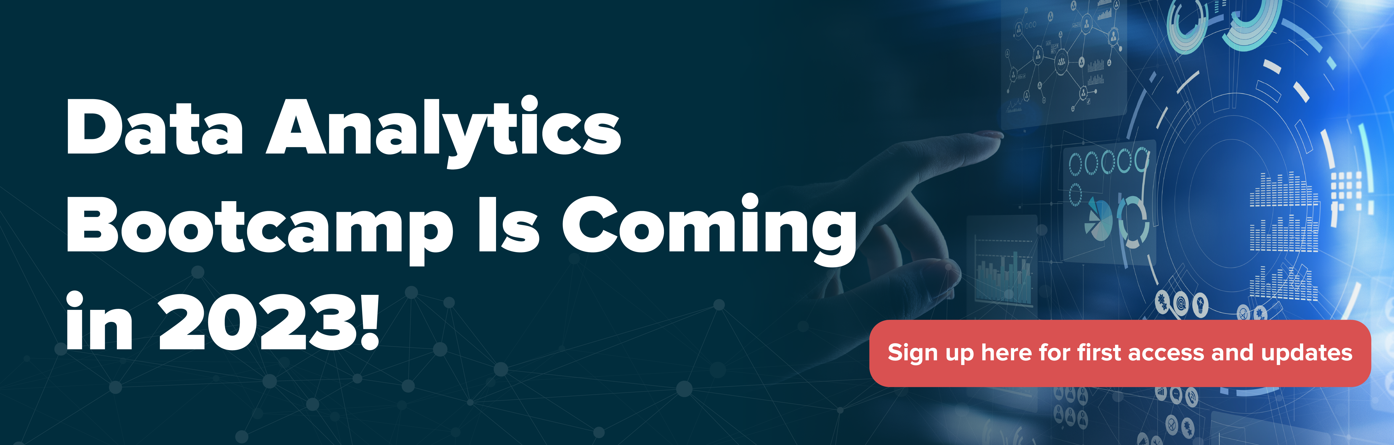 Data Analytics Launch banner